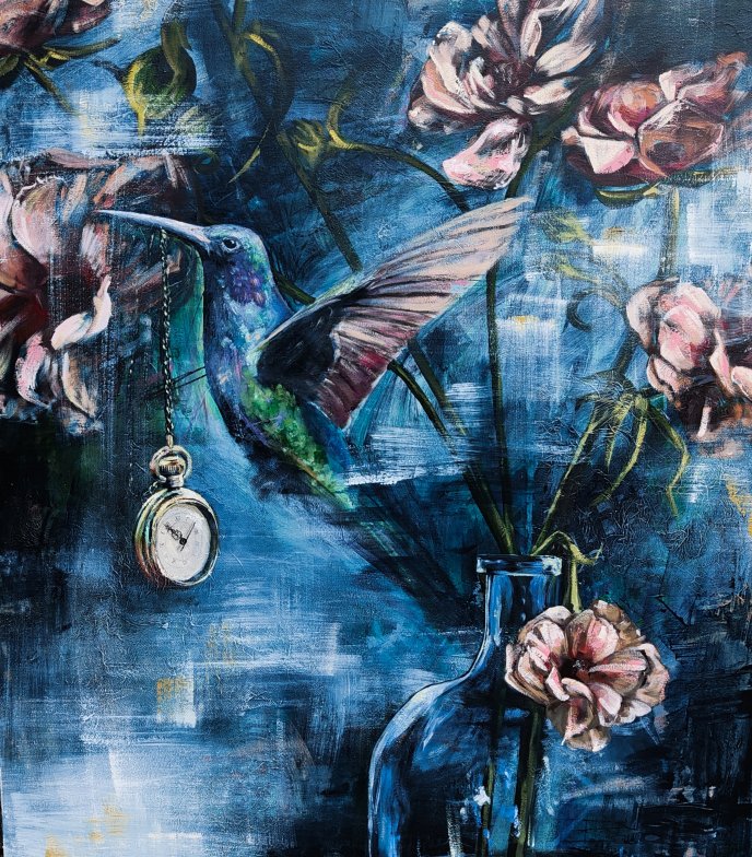 Piątek 15.03.2024 roku koncert zespołu „Skrzydła Ateny” połączony z wernisażem twórczości młodej artystki Alicji Mielczarek