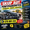 Skup aut powypadkowych - uszkodzone, rozbite, niesprawne/ SZYBKA WYCENA