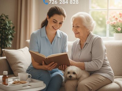 Całodobowa opieka nad seniorem w domu - Zamów opiekę